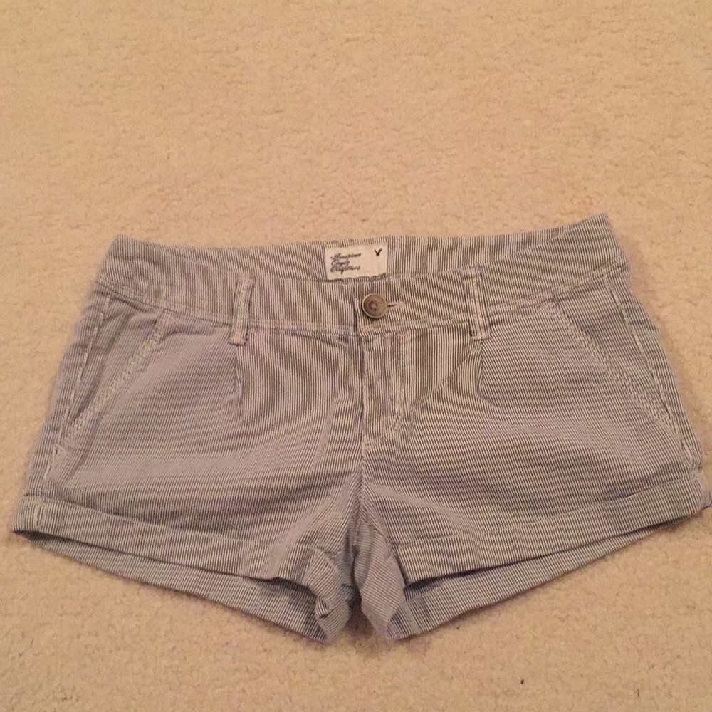 Blue & white American eagle shorts LOWEST PRICE!!